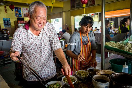 【Kuching Must Eat】Chong Chon Green Noodle - Teaspoon